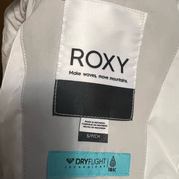 Roxy Dry Flight Technology Pastel Winter Snow Jacket NWT - Picture 11 of 11